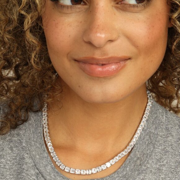 Melinda Maria The Queen's Tennis Necklace - Picture 1 of 5